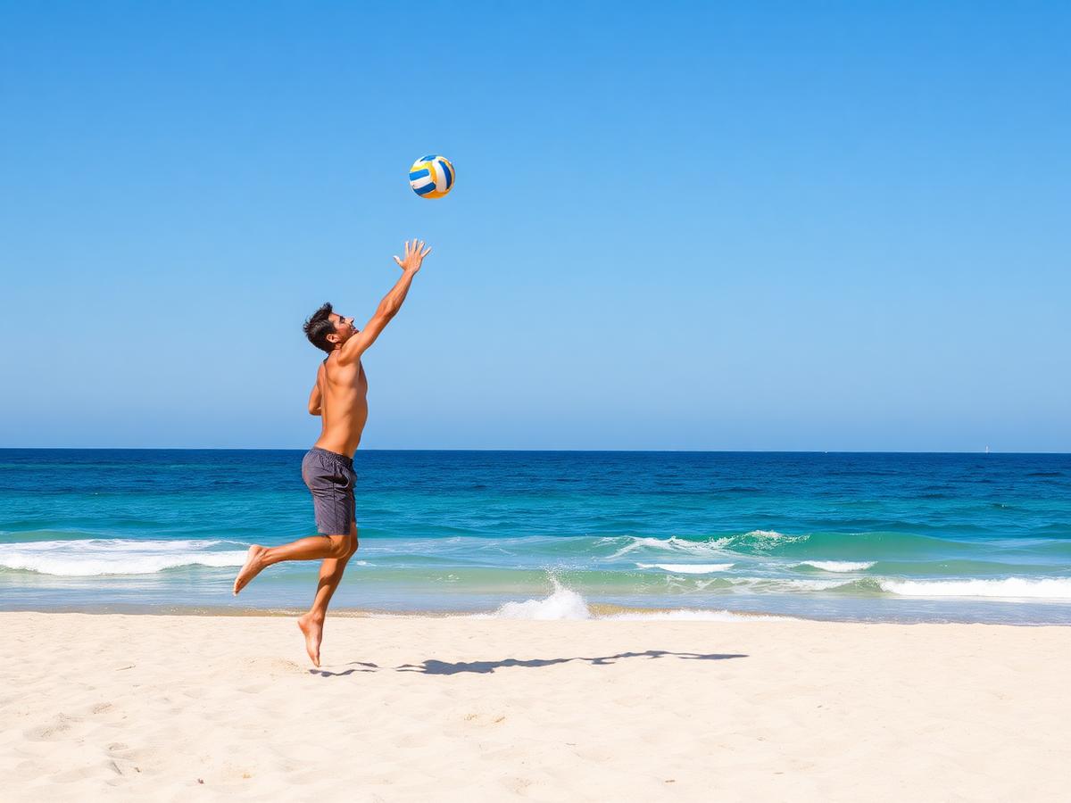 Coaching beach-volley sur la Côte d'Azur